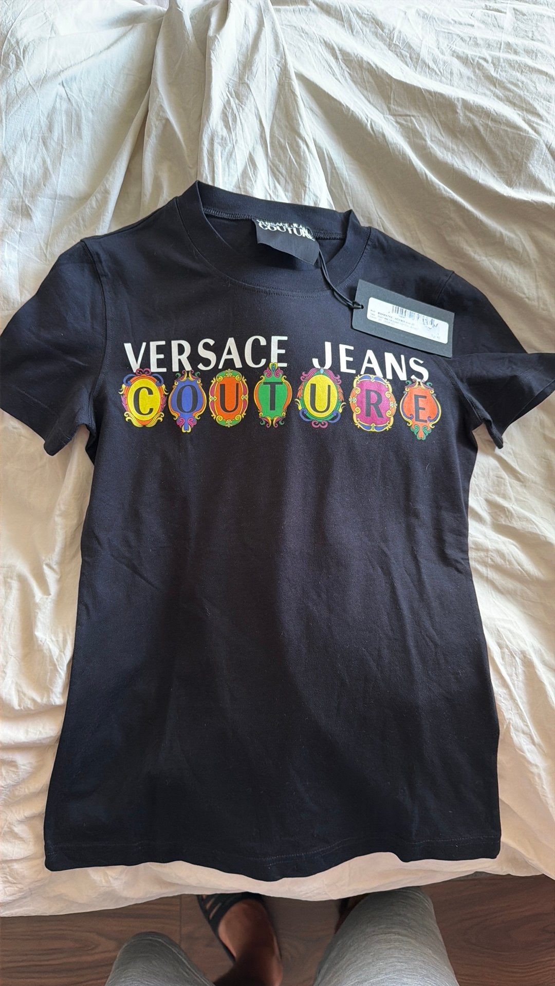 Versace jeans couture shirt maat M dames, Ophalen of Verzenden, Nieuw, Maat 48/50 (M), Zwart