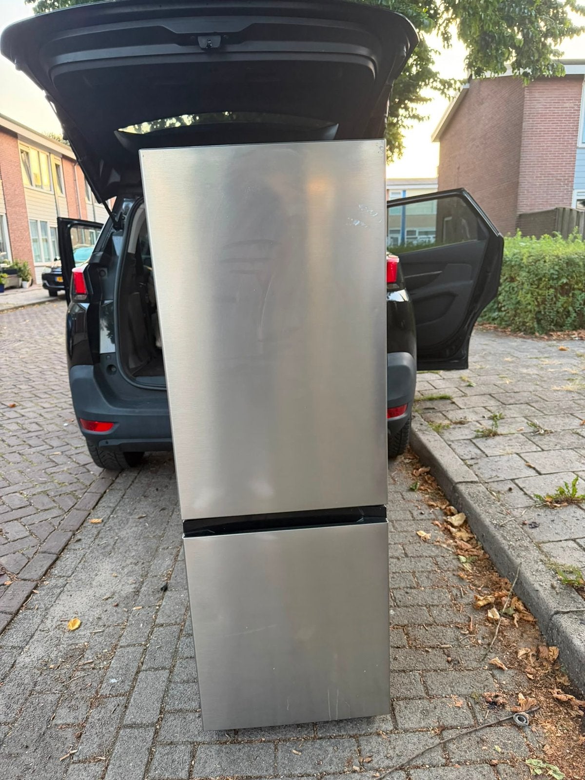 Hanseatic Koelkast met vriesvak, Ophalen, 150 tot 200 liter, Gebruikt, Met aparte vriezer