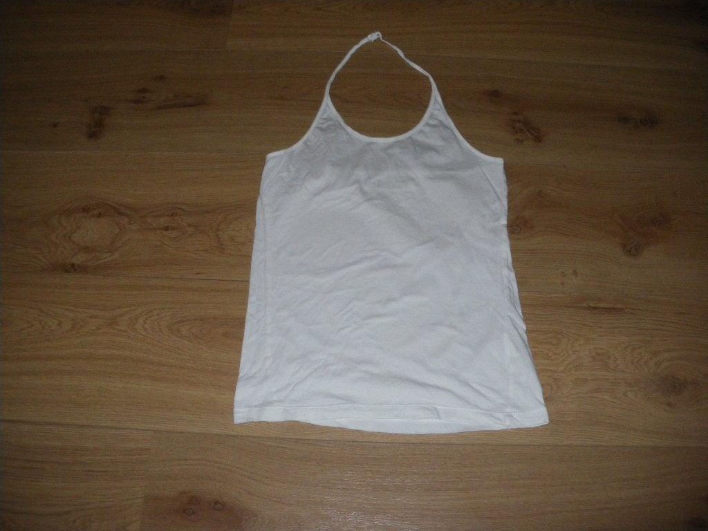 nieuw mooi wit halter zomer topje merk fransa maat 38, Maat 38/40 (M), Wit, Nieuw, Ophalen of Verzenden