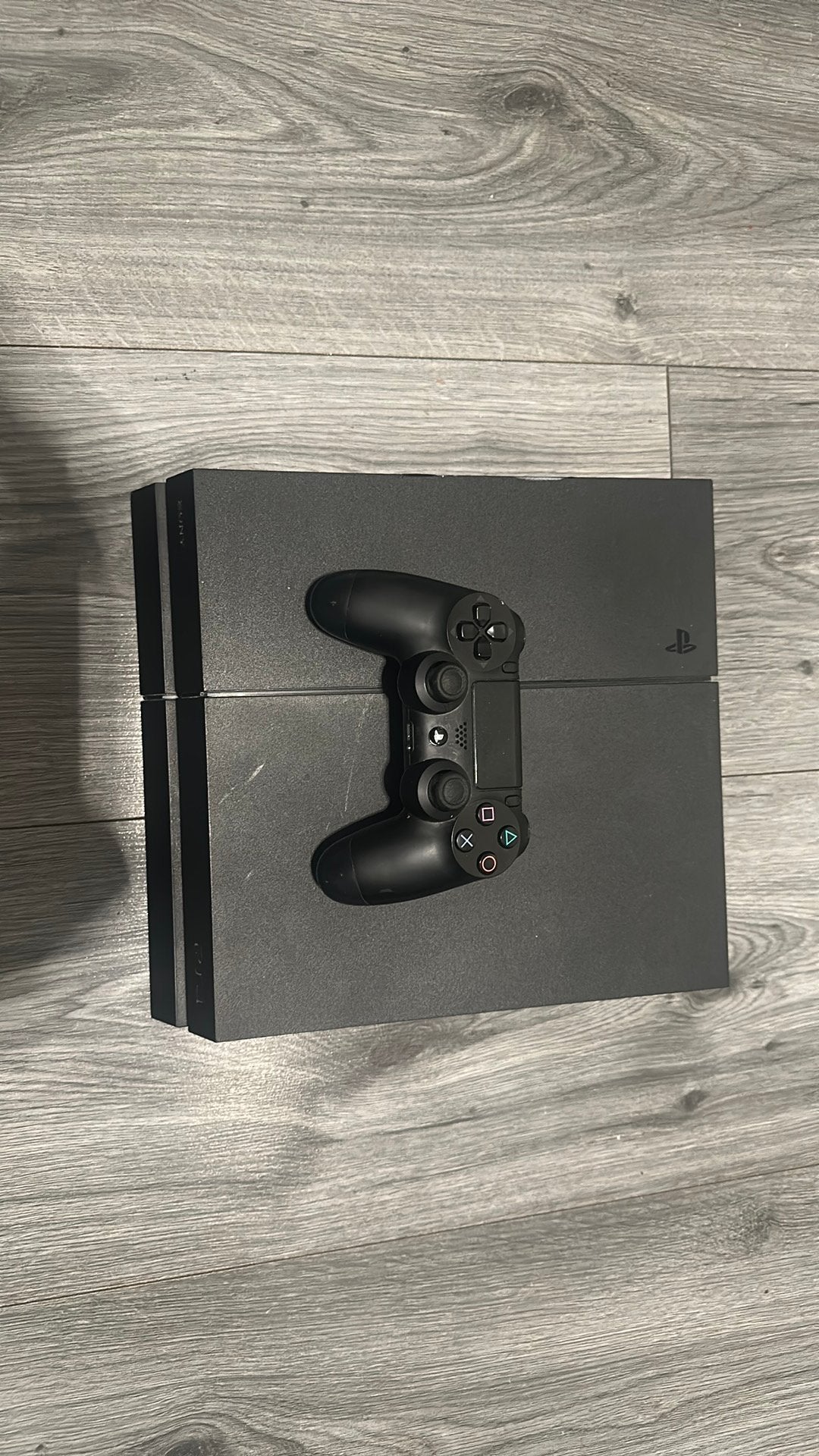 Playstation 4 (matte zwart), Ophalen of Verzenden, Zo goed als nieuw, Met 1 controller, Original