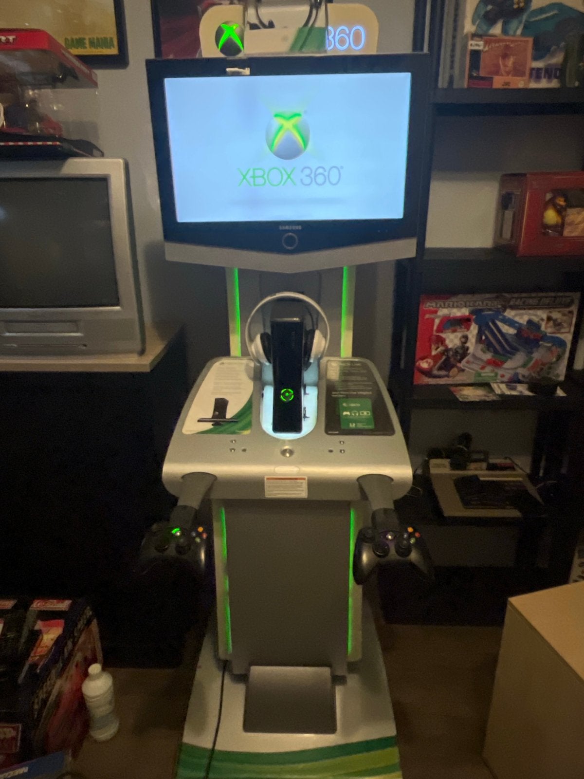Zeldzame Xbox 360 Kiosk met Kinect en 2 Controllers, Spelcomputers en Games, Met kinect, Met 2 controllers, Ophalen of Verzenden