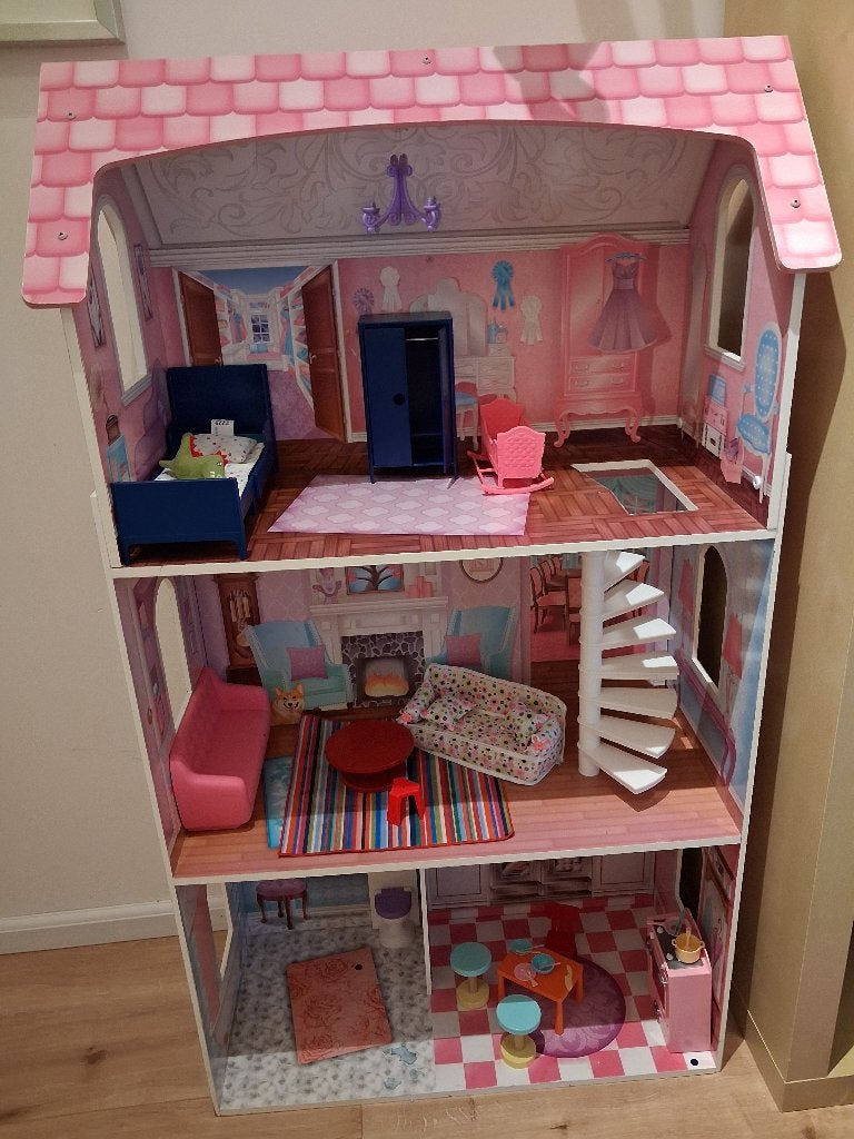 Barbiehuis, Ophalen, Gebruikt, Poppenhuis