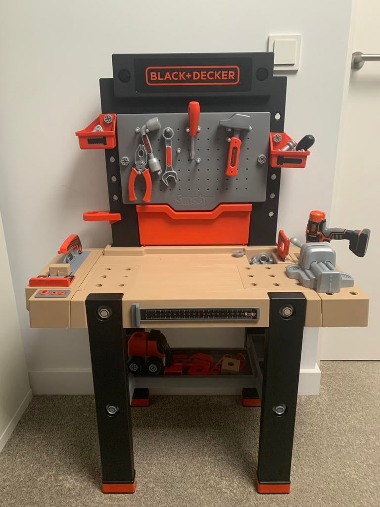 Black en Decker werkbank kids, Ophalen, Zo goed als nieuw