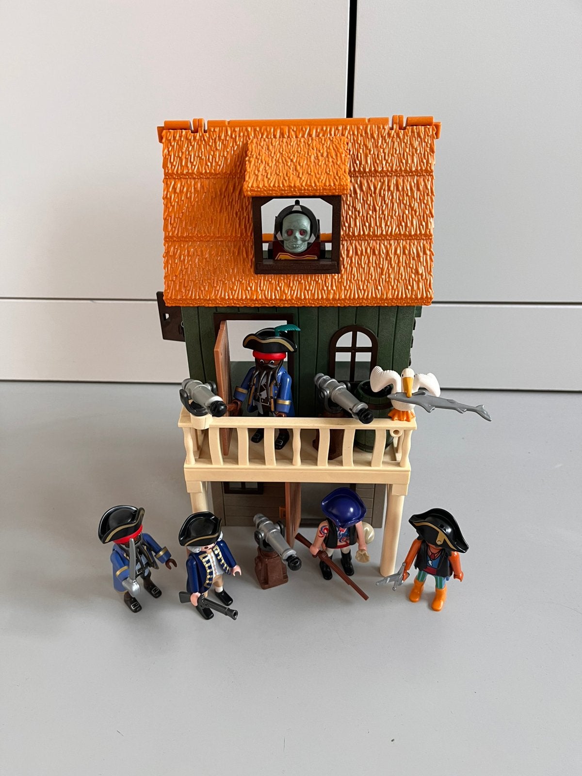 Playmobil piraten huis, Pirates, Gebruikt, Gebouw, Losse onderdelen