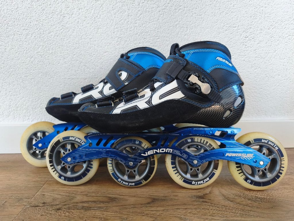 Leuke powerslide R2 skeelers maat 43, Sport en Fitness, Skeelers, Ophalen of Verzenden, Zo goed als nieuw, Inline skates 4 wielen