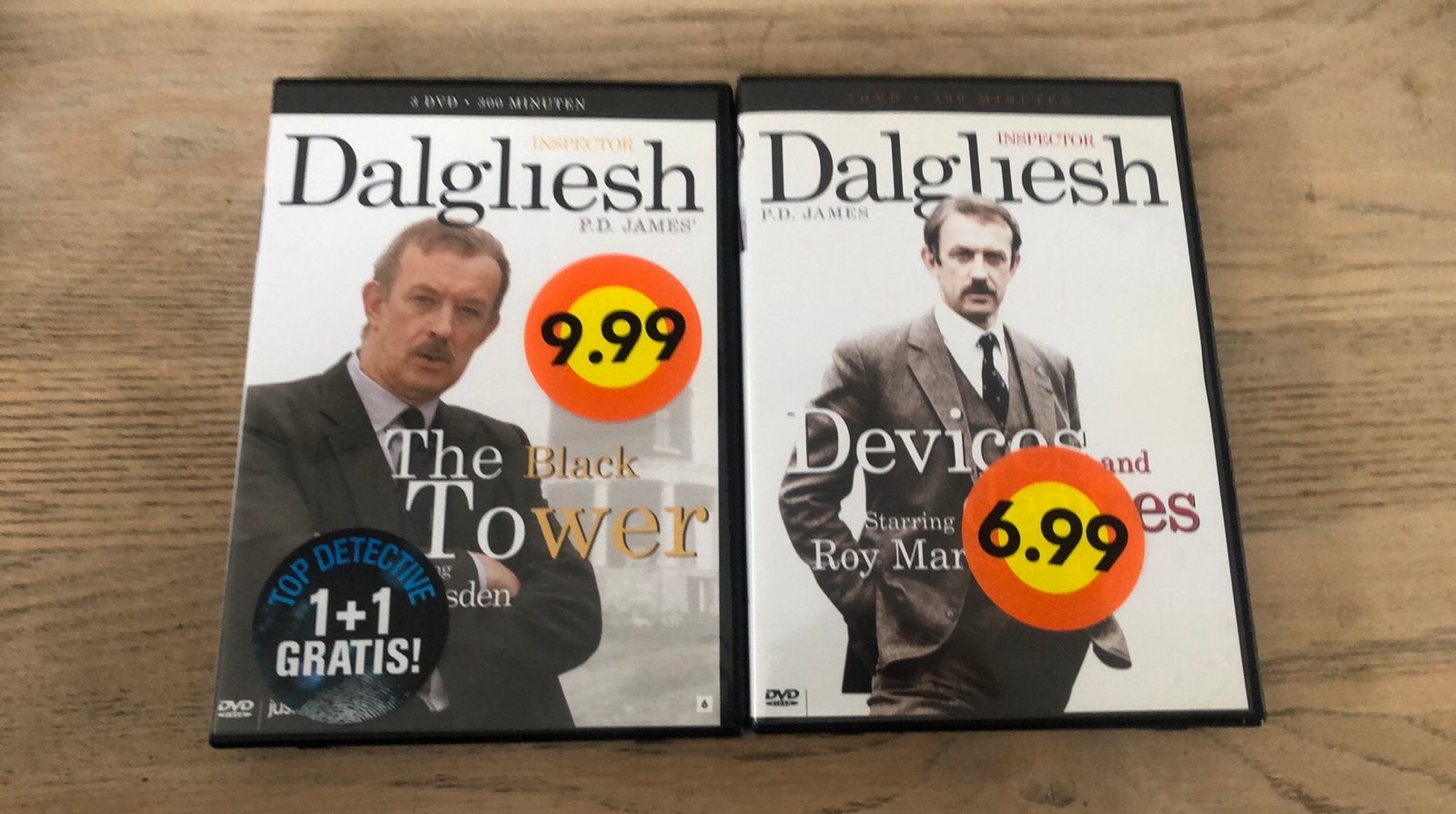 Dvd’s inspector Dalgliesch P.D.James 6 cd’s, Cd's en Dvd's, Alle leeftijden, Ophalen of Verzenden, Zo goed als nieuw
