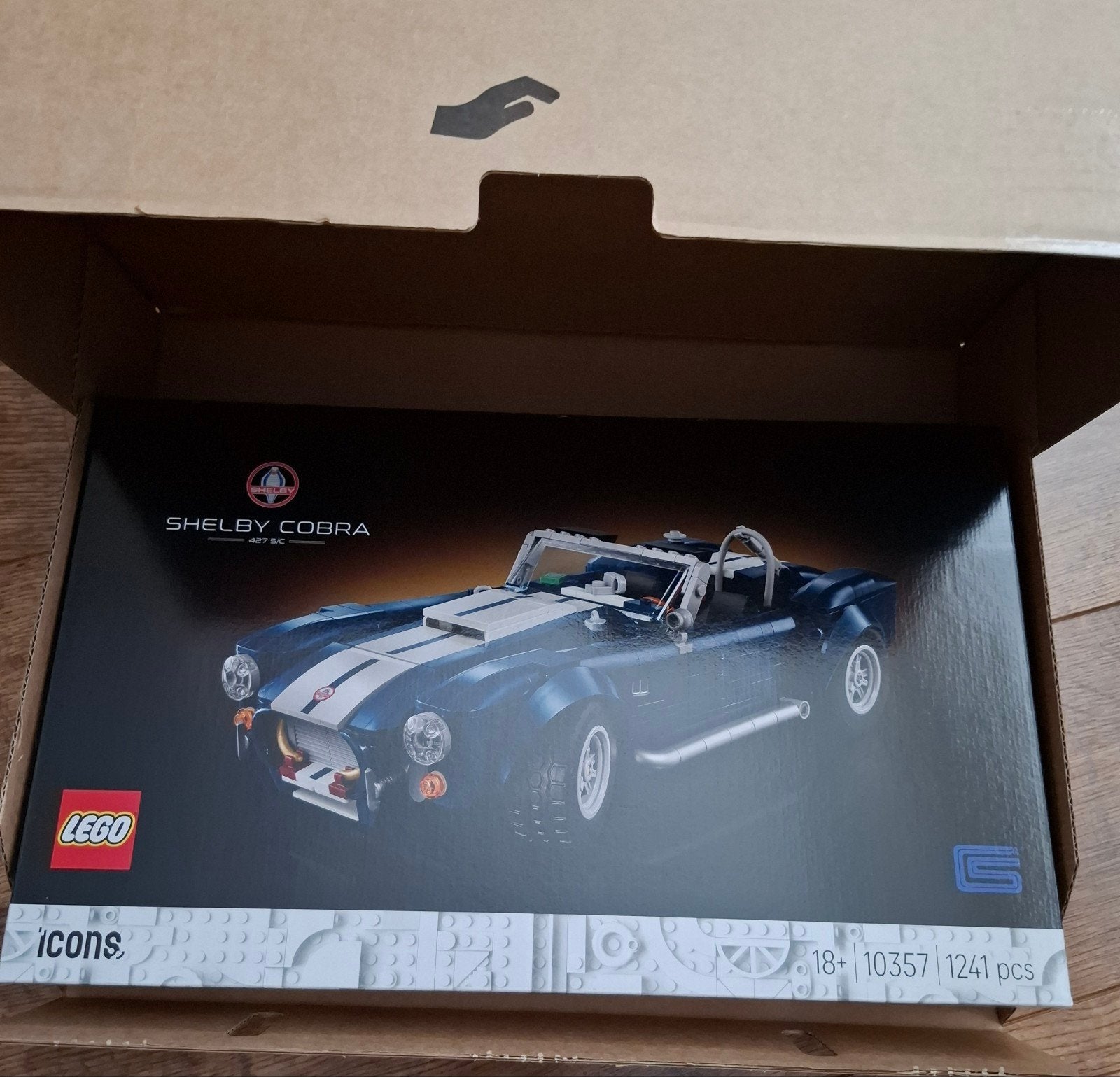 Nieuw Ongeopend Sealed LEGO Icons 10357 Shelby Cobra 427, Voertuigen, LEGO, Nieuw, Ophalen of Verzenden
