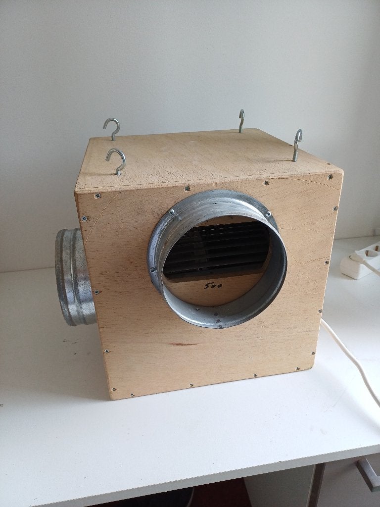 ventilatiebox, Ophalen, Gebruikt, Afzuiger