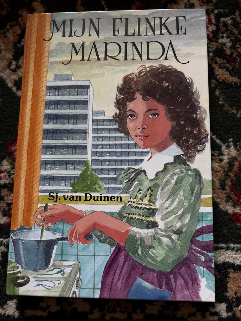 Mijn Flinke Marinda - Sj. van Duinen (Kinderboek), Boeken, Kinderboeken | Jeugd | onder 10 jaar, Gelezen, Fictie algemeen, Ophalen of Verzenden