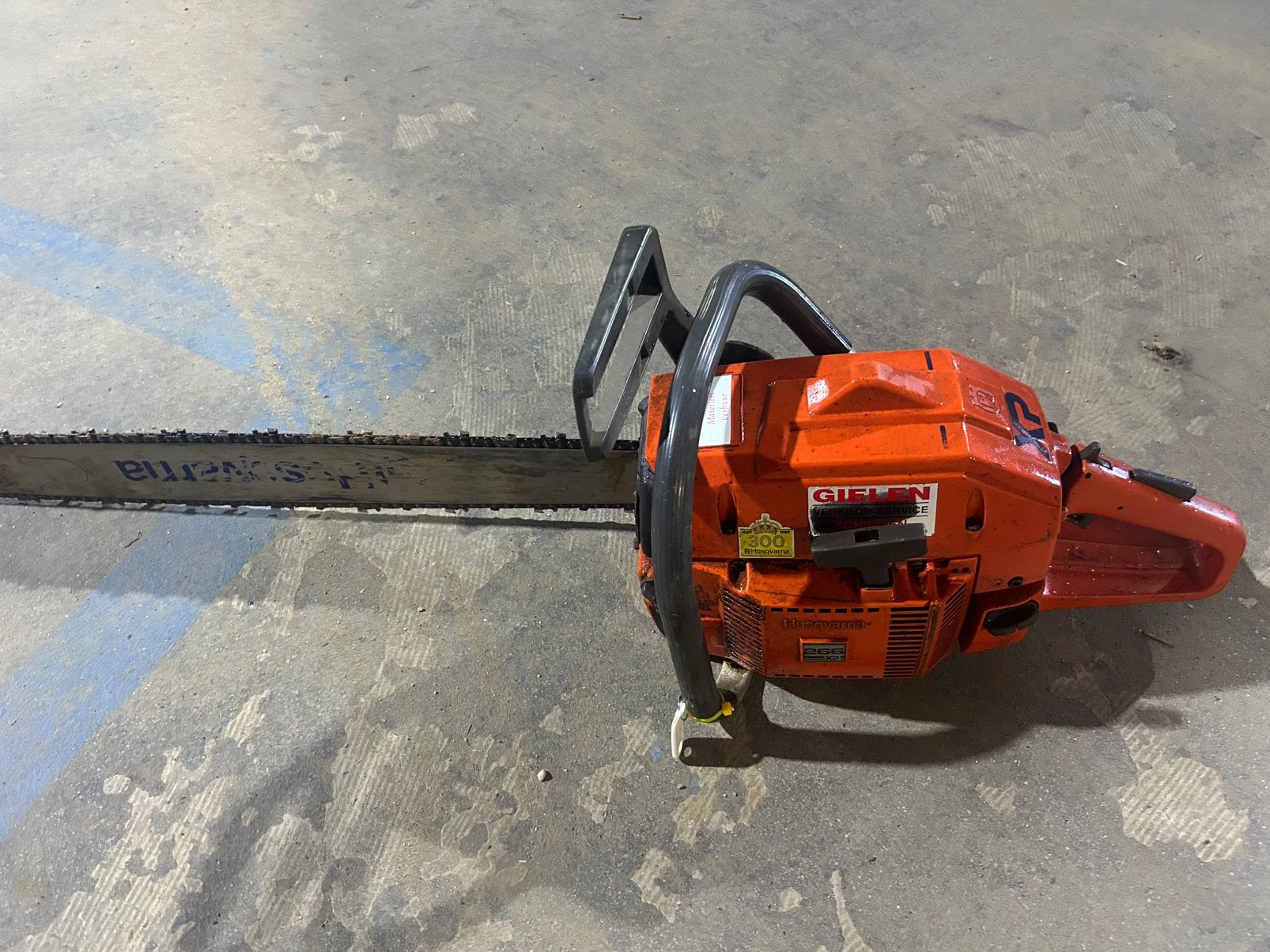 kettingzaag, Tuin en Terras, Hand-tuingereedschap, Ophalen, Gebruikt, Husqvarna
