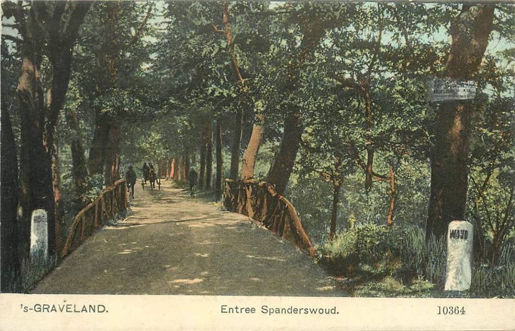 381-148-035 s Graveland Entree Spanderswoud, Verzenden, Voor 1920, Noord-Holland