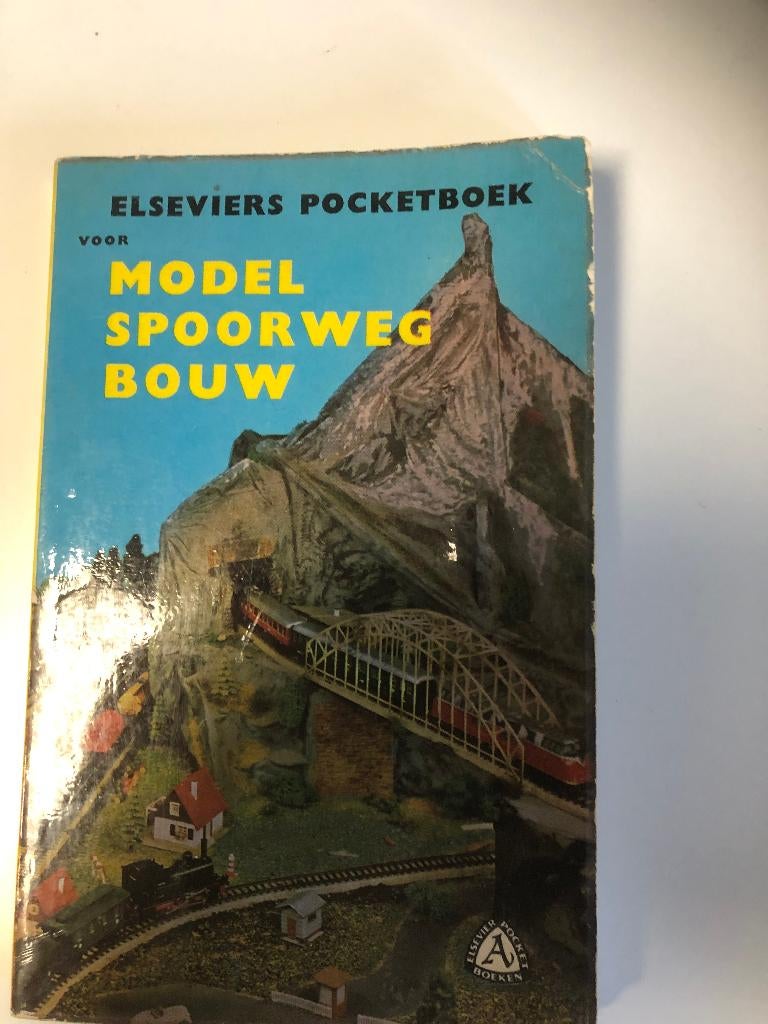 Elseviers pocketboek "model spoorweg bouw", Overige merken, Gebruikt, Gelijkstroom, Boek, Tijdschrift of Catalogus