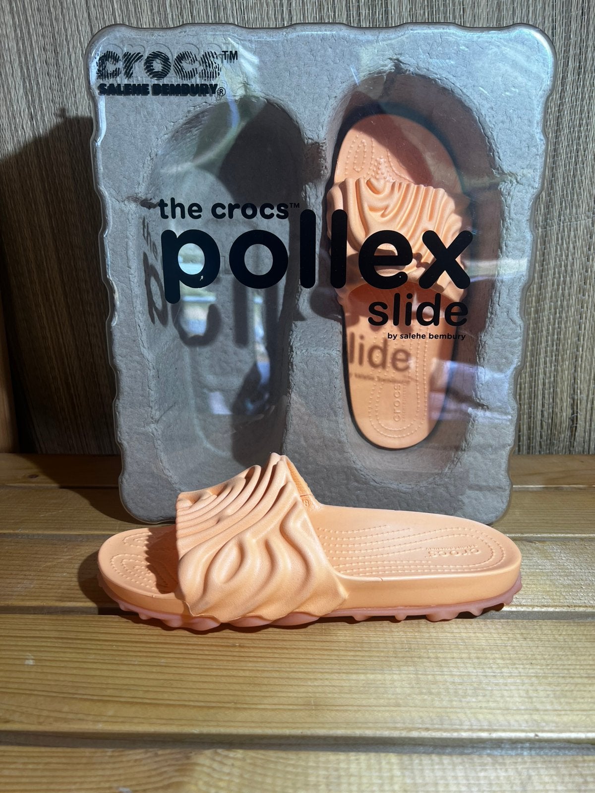 Crocs Pollex Slide Citris Milk, Ophalen of Verzenden, Nieuw, Slippers