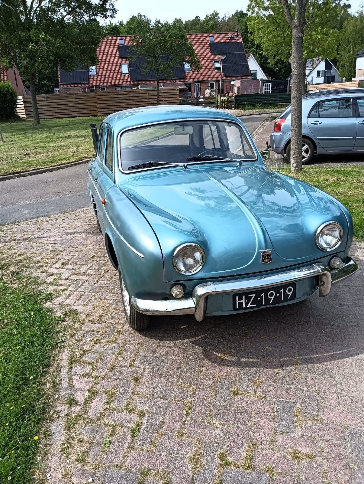 Renault Dauphine 0.8 1964 Blauw, Auto's, Renault, Particulier, Benzine, Sedan, Handgeschakeld, Origineel Nederlands, Blauw, Ophalen