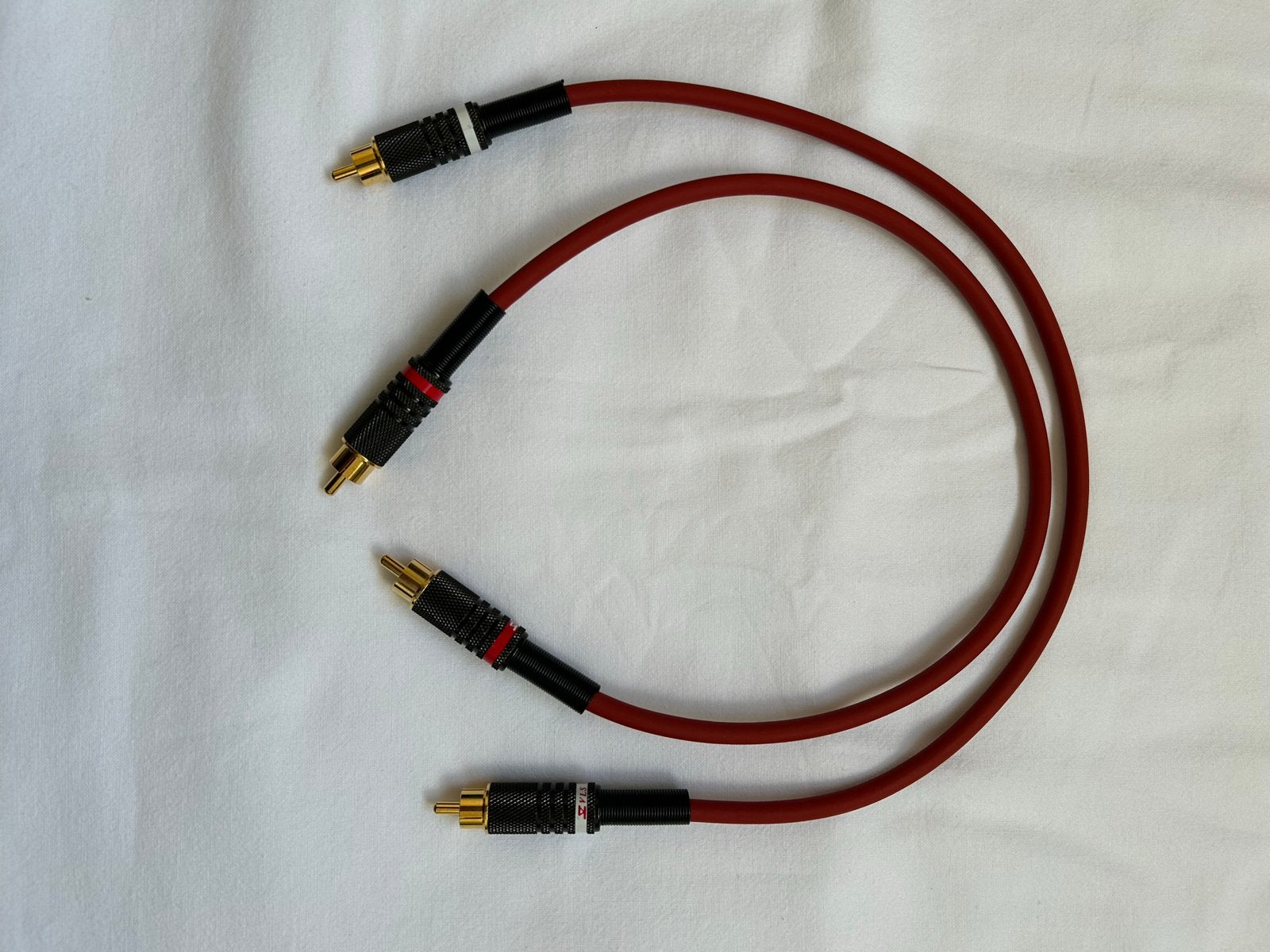 Van den Hul The Bay C5 Hybrid RCA interlink kabel, Ophalen of Verzenden, Zo goed als nieuw, Minder dan 2 meter, Interlink-kabel