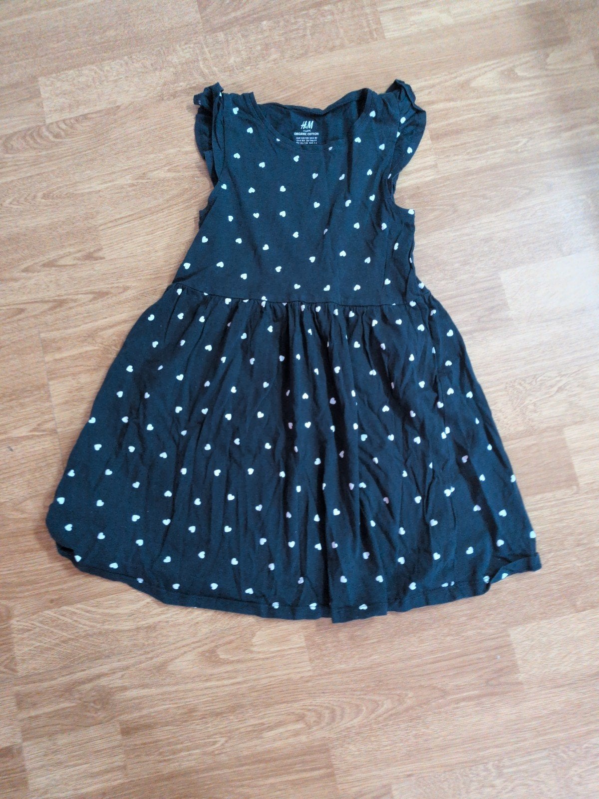 H&M Jurk (122-128cm) - Organic Cotton, Kinderen en Baby's, Kinderkleding | Maat 122, Meisje, H&M, Ophalen of Verzenden, Zo goed als nieuw