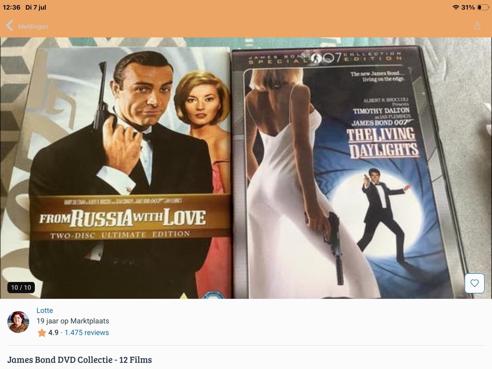 James Bond DVD Collectie - 12 Films, Verzenden, Speciale editie, Nederlands, Actiethriller