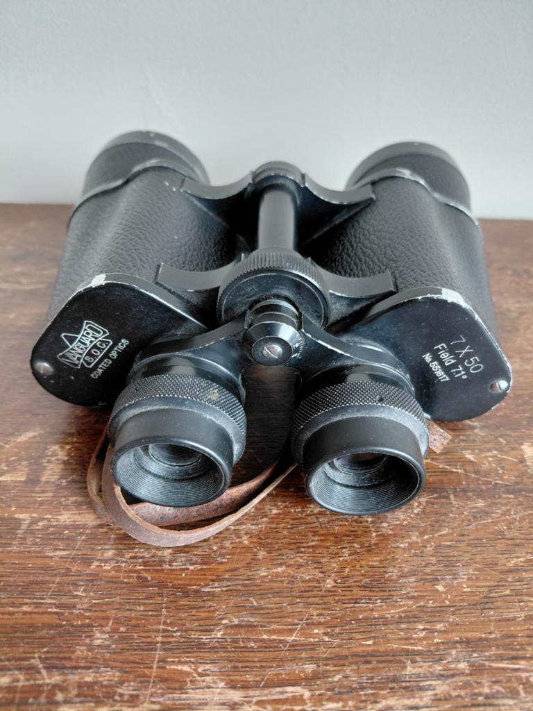 Vanguard vintage Verrekijker 7x50 - Coated Optics, Ophalen of Verzenden, Gebruikt, Minder dan 8x, Porro (met knik)