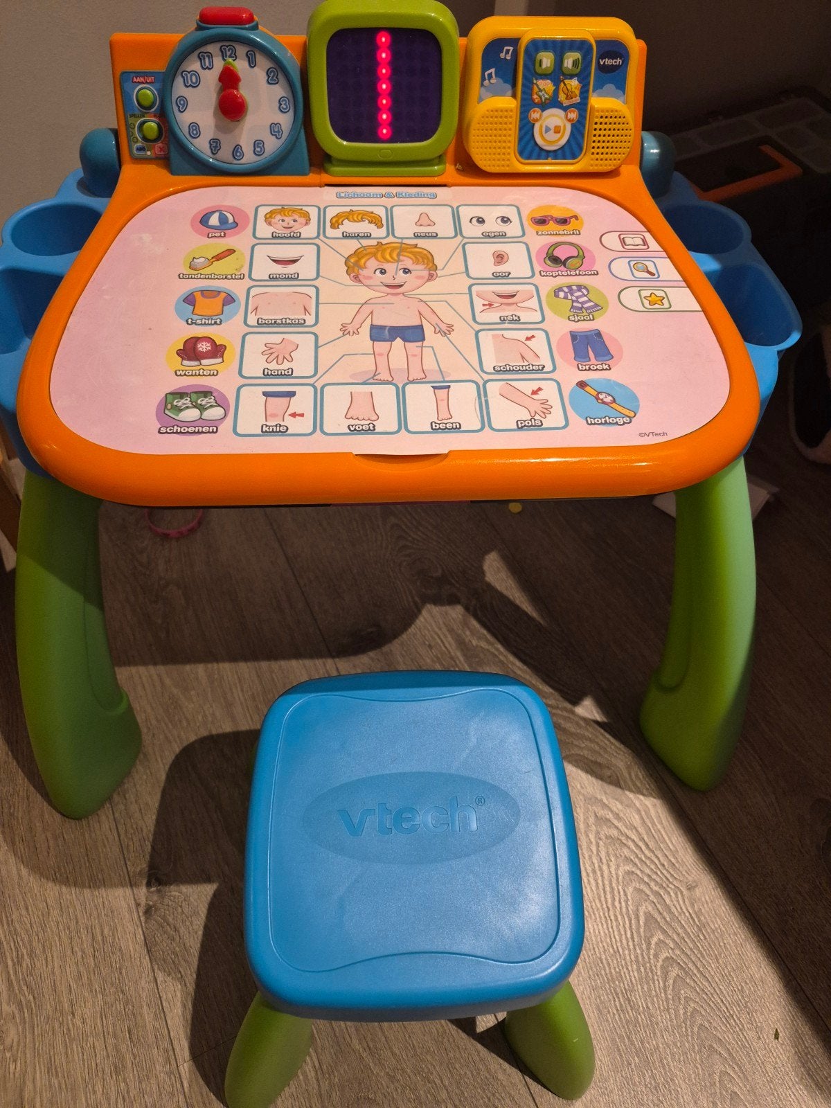 Vtech Schep & Leer IJscokar en Vtech Bureau, Ophalen, Gebruikt, 2 tot 4 jaar