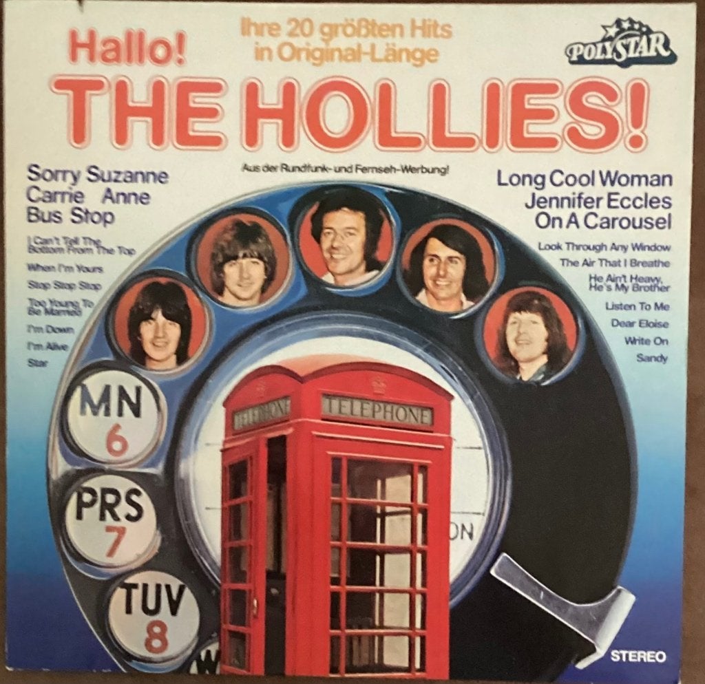 The Hollies - Hallo, LP, Gebruikt, Pop, Ophalen of Verzenden