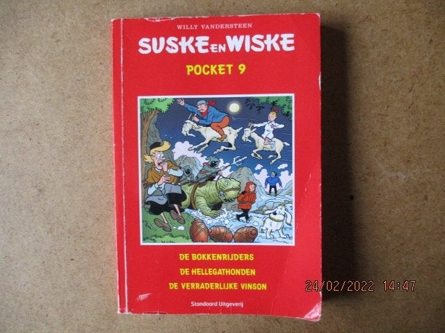 adv5949 suske en wiske pocket, Eén stripboek, Ophalen, Gelezen