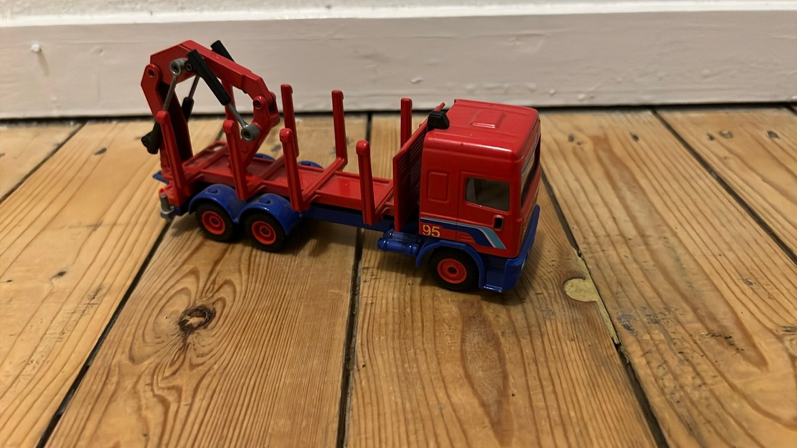 DAF siku Space Cab 95 Houttransport Vrachtwagen Speelgoed, Hobby en Vrije tijd, Modelauto's | 1:50, Ophalen of Verzenden, Gebruikt