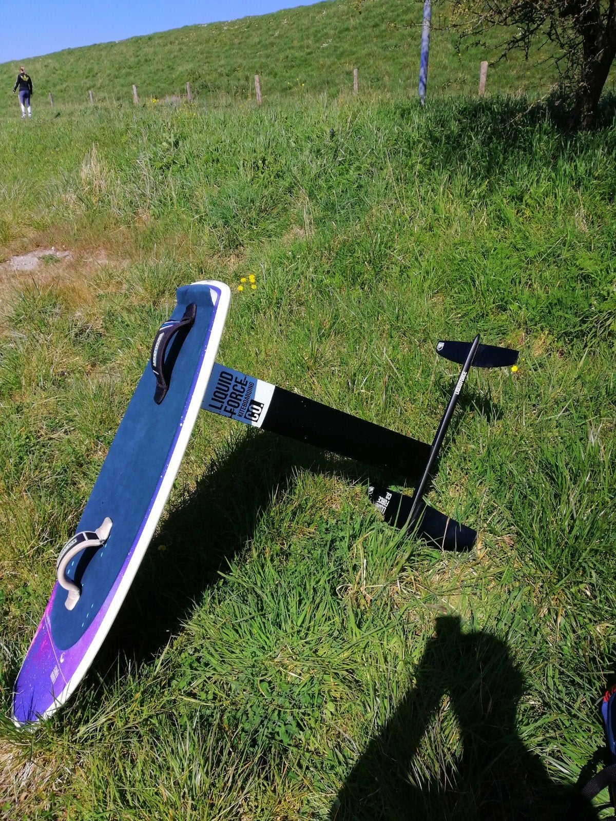 Liquid Force Galaxy 4'7 Foilboard met truster Foil, Foil, Ophalen of Verzenden, Zo goed als nieuw, Overige typen
