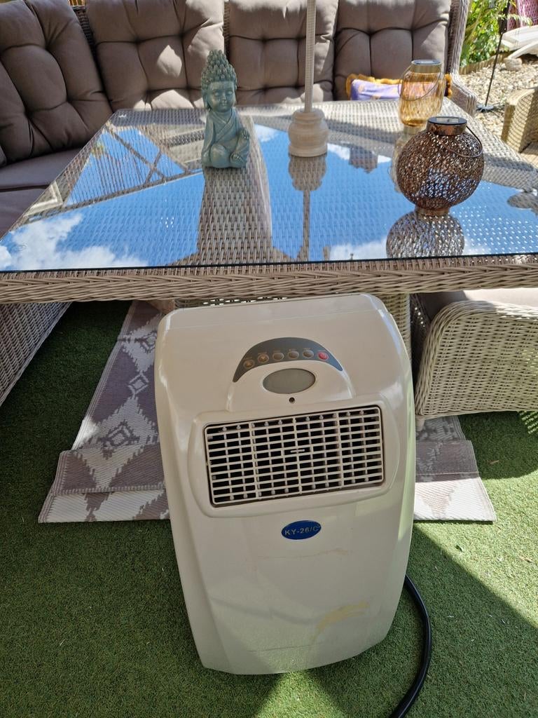 Airco met slang.spijkenisse, Ophalen of Verzenden, Mobiele airco, Minder dan 60 m³, 3 snelheden of meer
