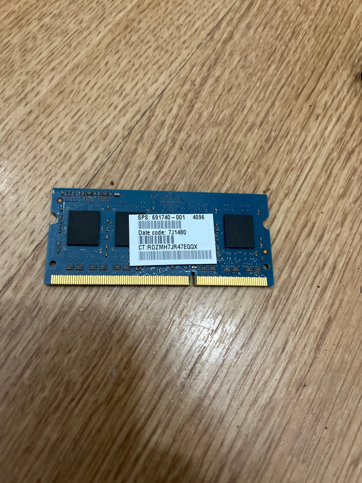 RAMAXEL 4GB DDR3 Laptop RAM Geheugen, Computers en Software, RAM geheugen, Refurbished, DDR3, Ophalen of Verzenden, Laptop