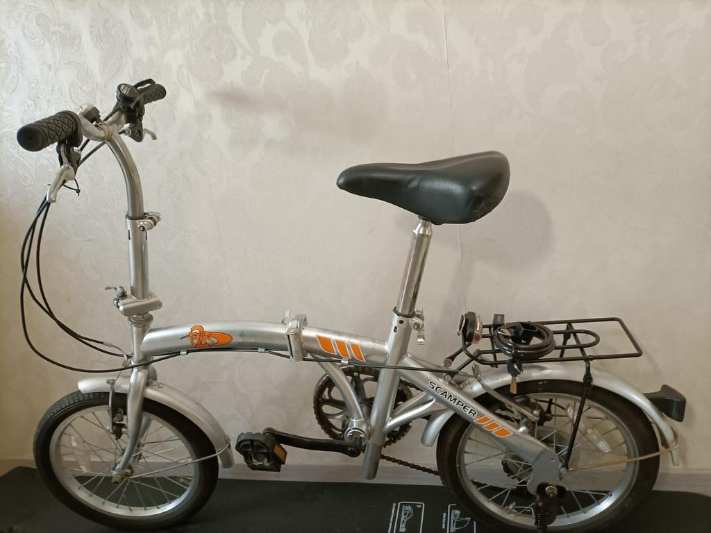 Opvouwbare fiets 16 inch – Compact & compleet, Ophalen, Zo goed als nieuw, 16 tot 18 inch, Versnellingen