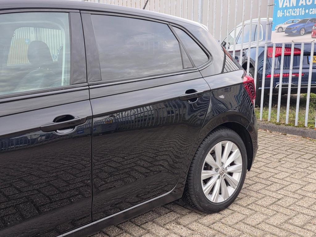 Volkswagen Polo 1.0 TSI Highline#Aut#Pano#116PK#Lederblk, Gebruikt, 116 pk, Bedrijf, 3 cilinders