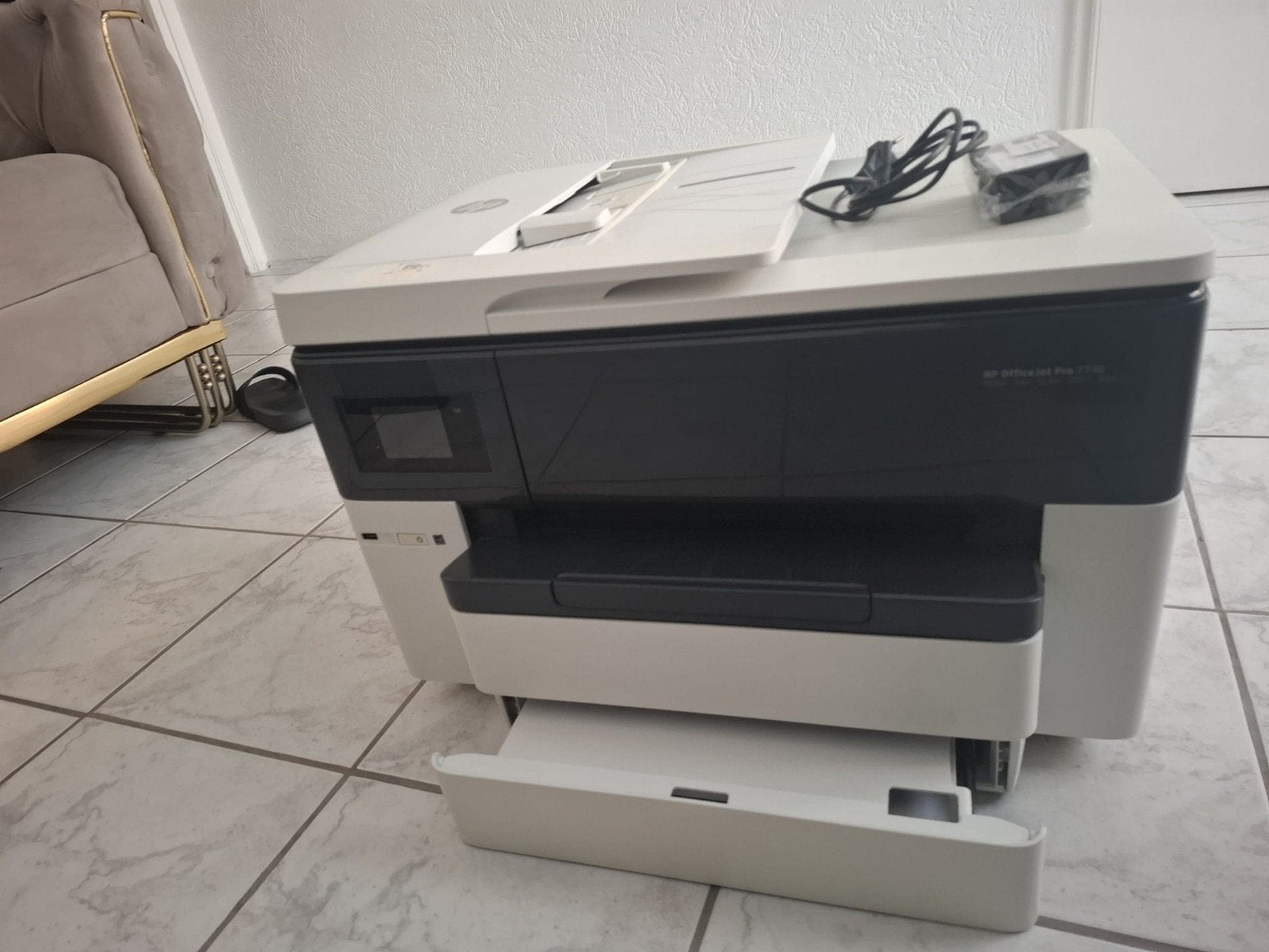 HP OfficeJet Pro 7740, Ophalen, Gebruikt, Inkjetprinter, All-in-one