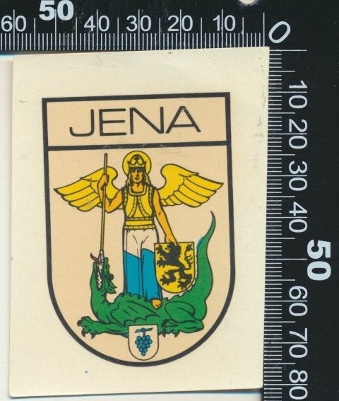 Sticker: Jena, Ophalen of Verzenden, Zo goed als nieuw, Bedrijf of Vereniging