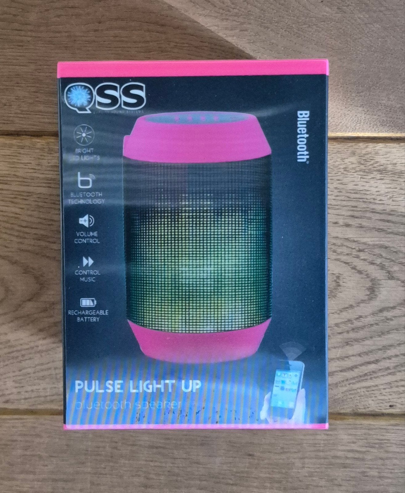 Bluetooth speaker - Roze, Overige merken, Bluetooth, Nieuw, Ophalen of Verzenden