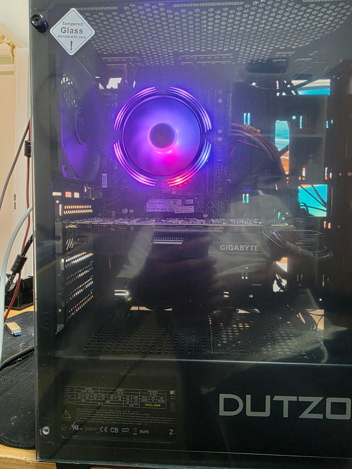 Game Pc, Computers en Software, Desktop Pc's, Gebruikt, 3 tot 4 Ghz, HDD, SSD, 16 GB, Met videokaart, Gaming, Ophalen
