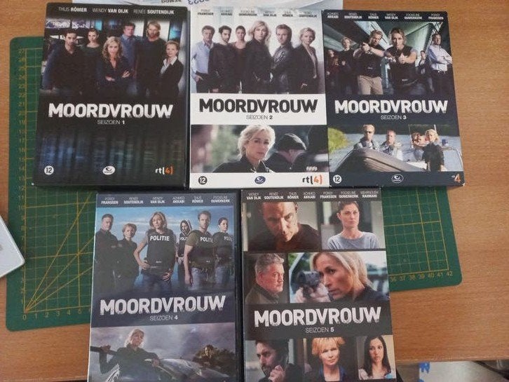 Moordvrouw seizoen 1-5 dvd's, Cd's en Dvd's, Inclusief DVD, Nederlands, Zo goed als nieuw, Ophalen of Verzenden