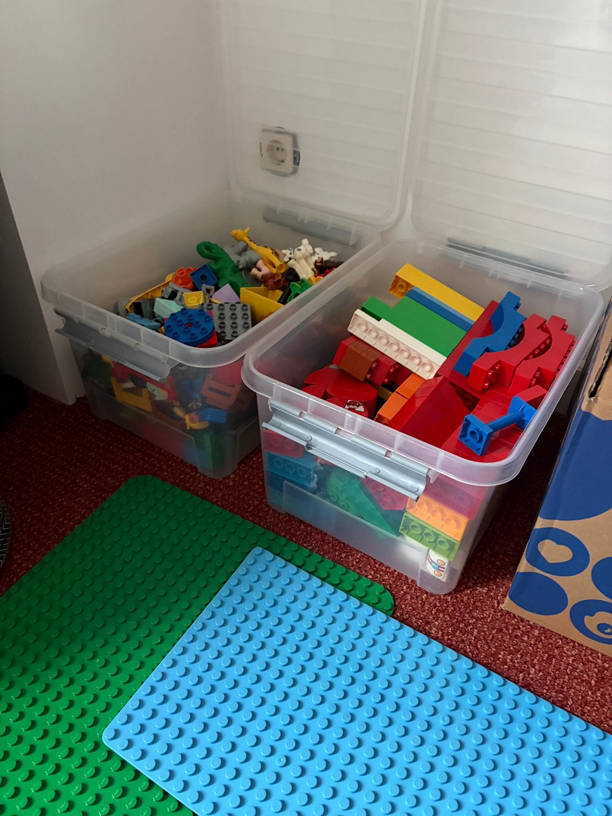 Duplo en grondplaten, Ophalen, Zo goed als nieuw