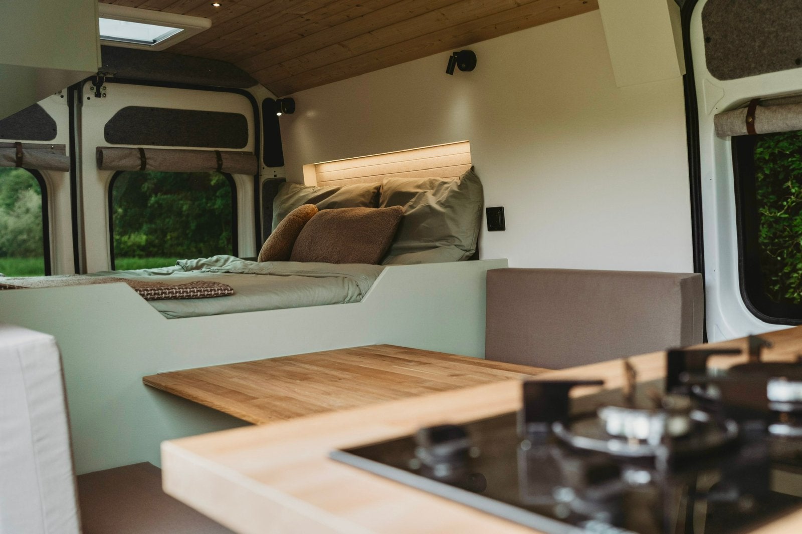 Peugeot Boxer L3H2 Camper 2016 | Nieuwbouw | Vast bed, Overige merken, Reservewiel, Bedrijf, Tot en met 3
