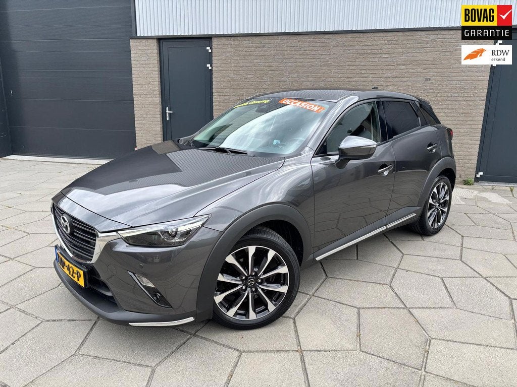 Mazda CX-3 2.0 SkyActiv-G 121 Luxury | ALLES aan deze auto i, Auto's, Mazda, 1998 cc, 4 cilinders, Leder en Stof, Handgeschakeld
