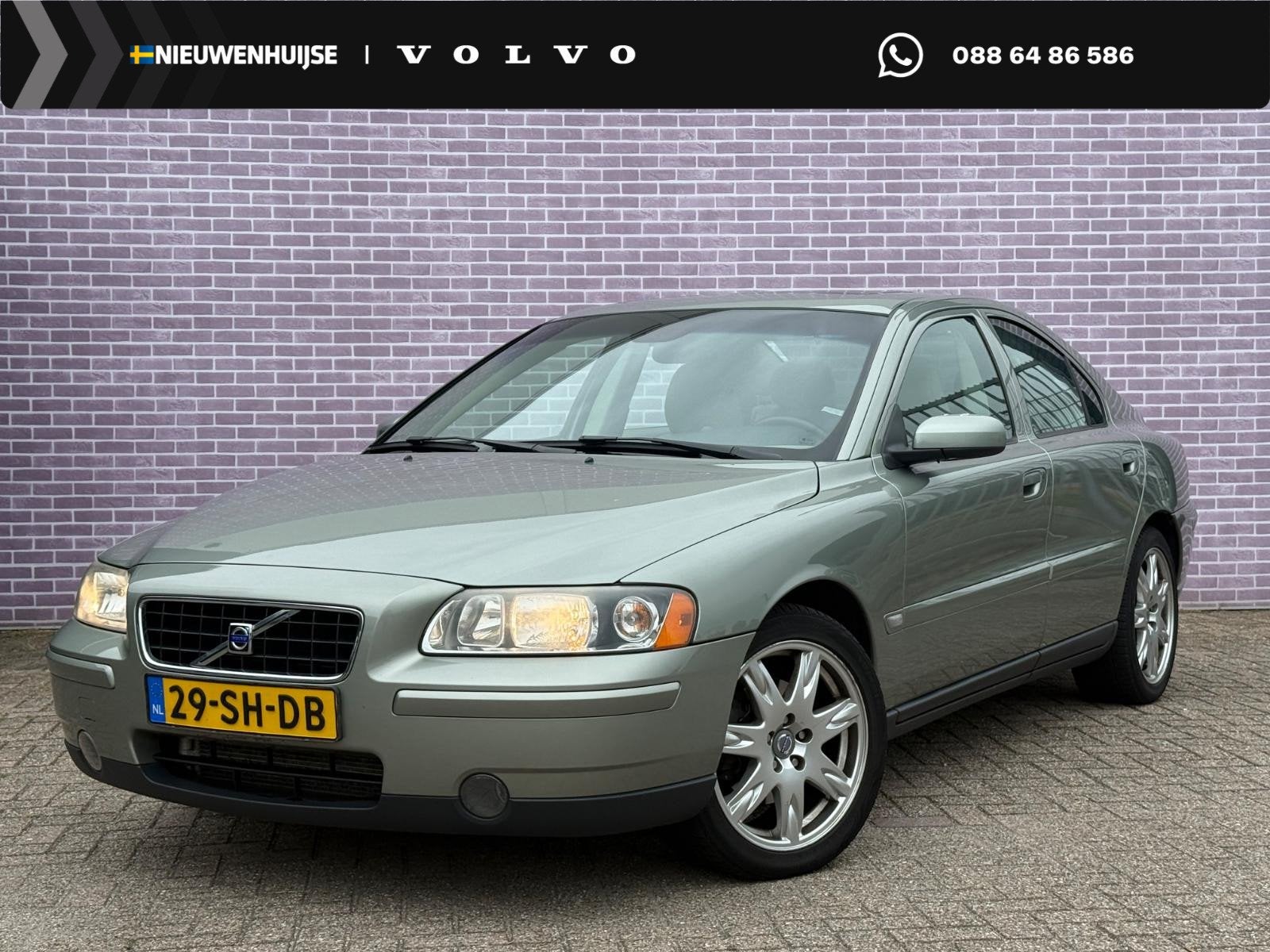 Volvo S60 2.4 Kinetic Chrono | Unieke Kilometerstand! | Stoe, Auto's, Volvo, Voorwielaandrijving, Gebruikt, 1600 kg, Sedan