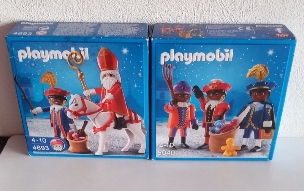 C) 2 Playmobil Sinterklaas sets 4893 & 5040 (nieuw in doos), Ophalen of Verzenden, Nieuw, Complete set, Figuren