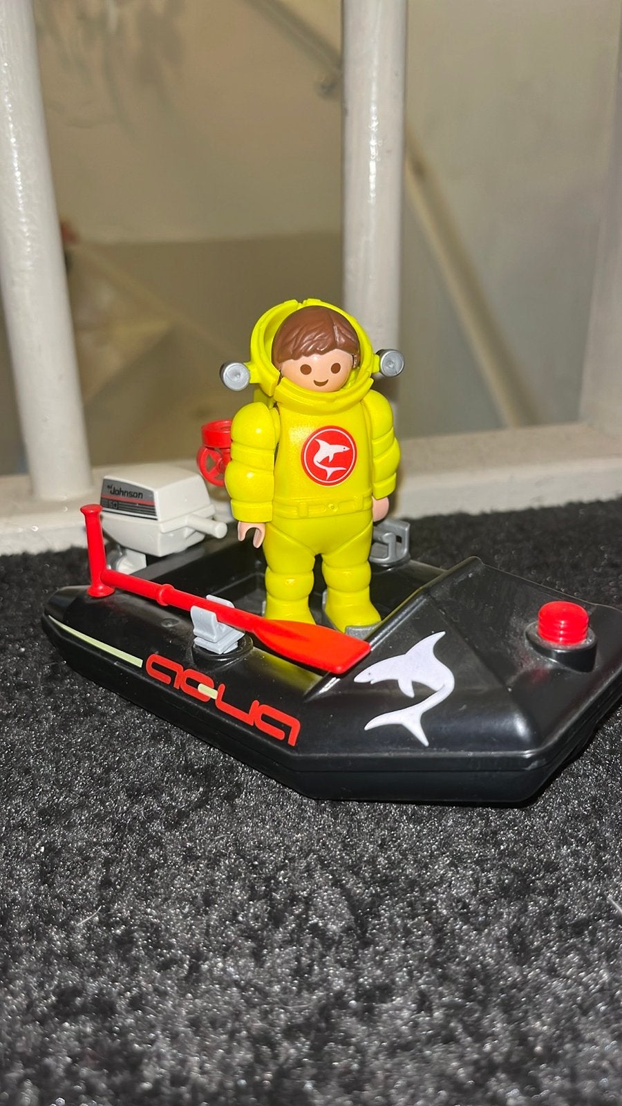 Playmobil Duiker met Bootje - Aqua Johnson, Ophalen, Gebruikt, Jongen of Meisje
