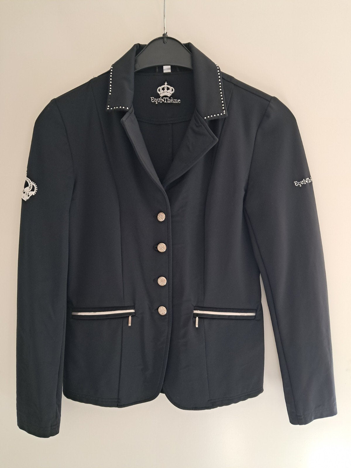 Equi-Thème Rijjas zwart Maat 36, Dieren en Toebehoren, Ophalen of Verzenden, Gebruikt, Bovenkleding