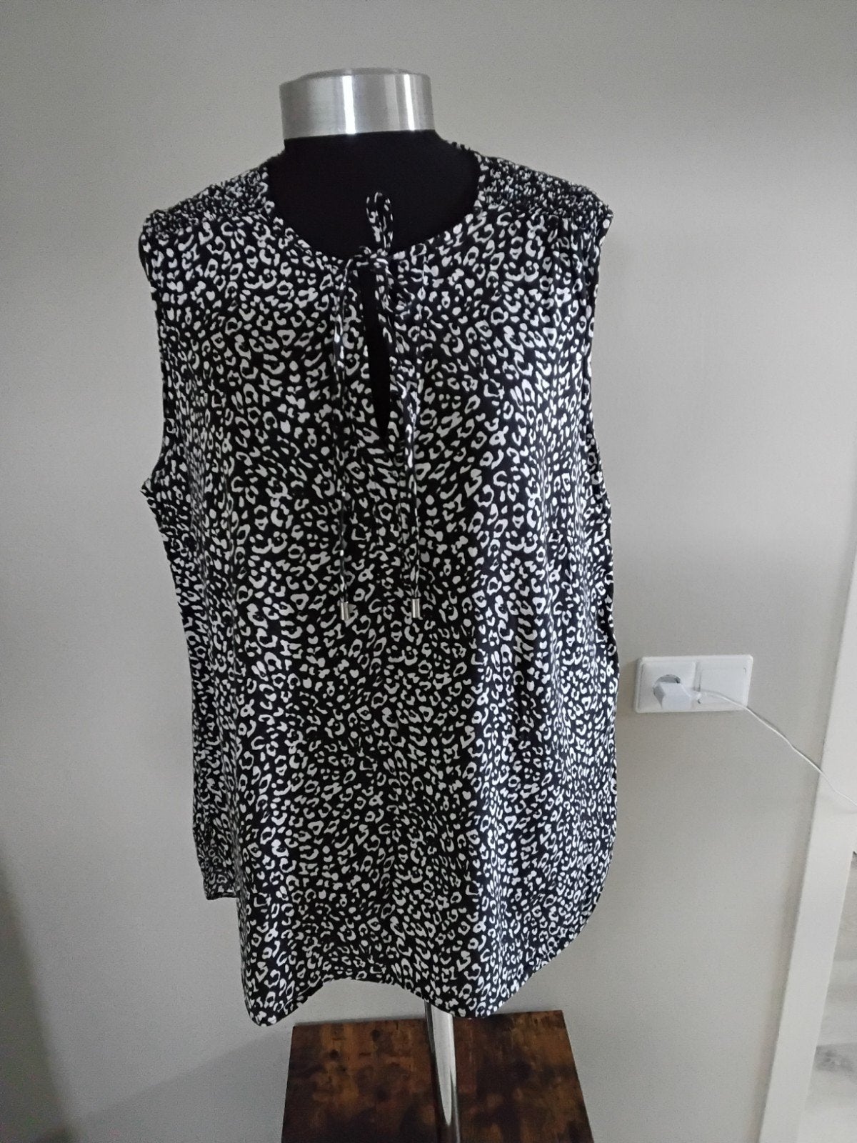 Mouwloze blouse met smockwerk op de schouders, Kleding | Dames, Blauw, Yessica, Maat 46/48 (XL) of groter, Ophalen of Verzenden