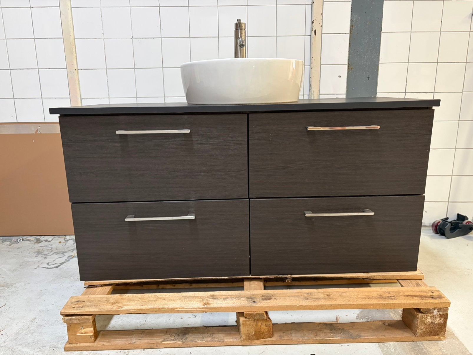 Badmeubel wastafel wasbak, Huis en Inrichting, Ophalen, Gebruikt