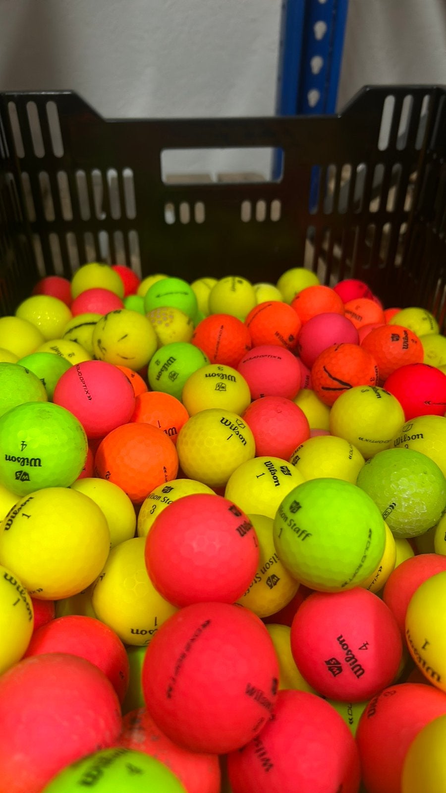 50 Stuks Wilson Staff Duo Soft Matte Golfballen, Ophalen of Verzenden, Zo goed als nieuw, Bal(len)