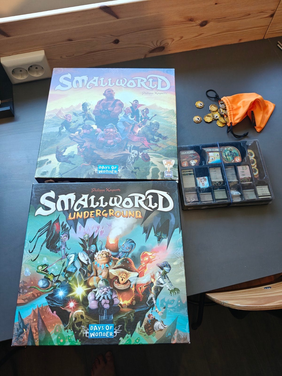 Small World & Small World Underground bordspellen, Ophalen of Verzenden, Gebruikt