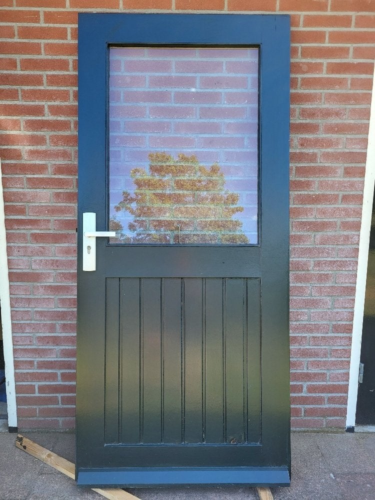 Buitendeur, schuurdeur, tuindeur, deur, Doe-het-zelf en Verbouw, Ophalen, Gebruikt, 80 tot 100 cm, Minder dan 200 cm