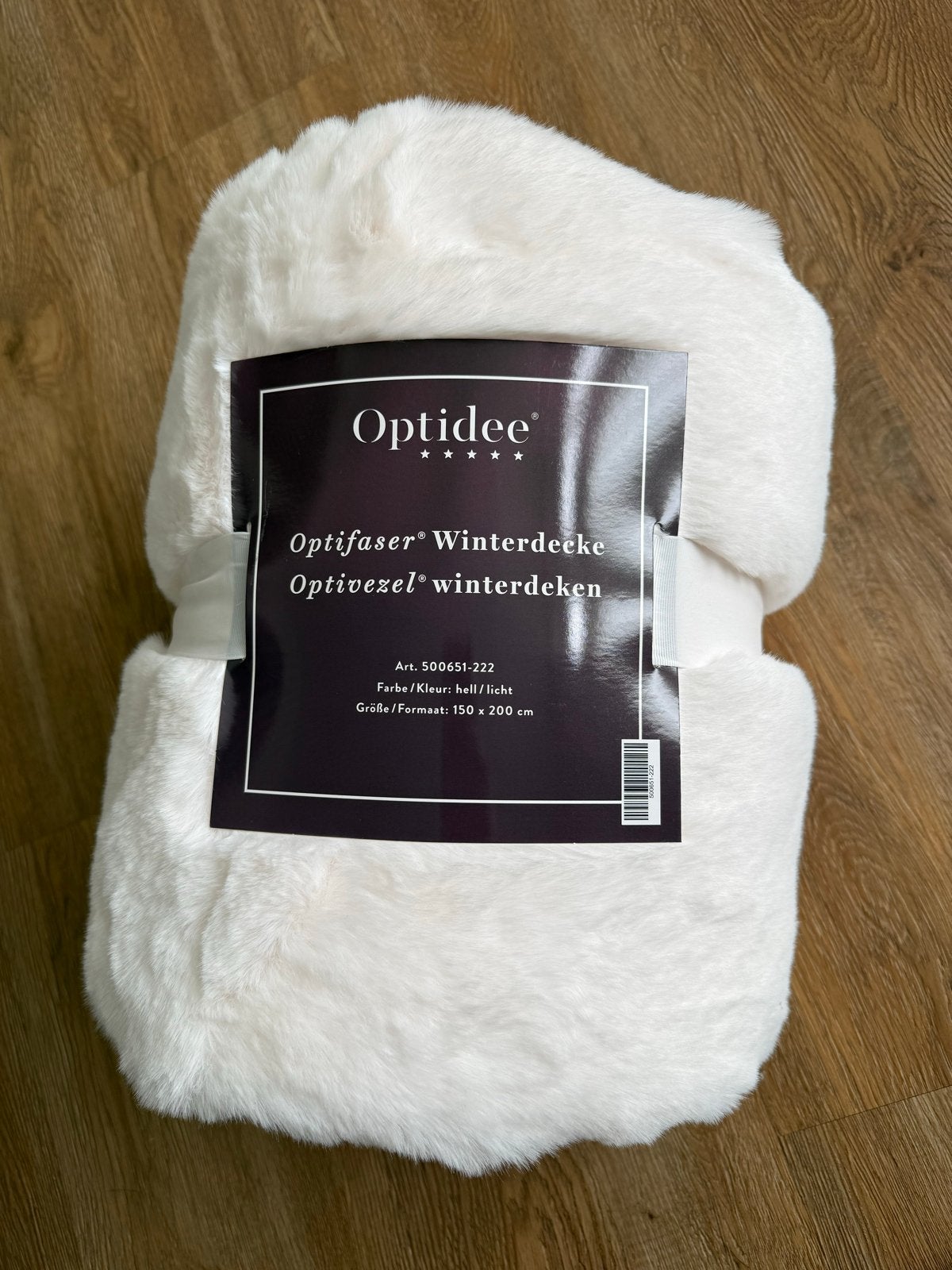 Optidee Optifaser Winterdeken - Nieuw, Wit, Ophalen of Verzenden, Deken of Dekbed, Overige merken