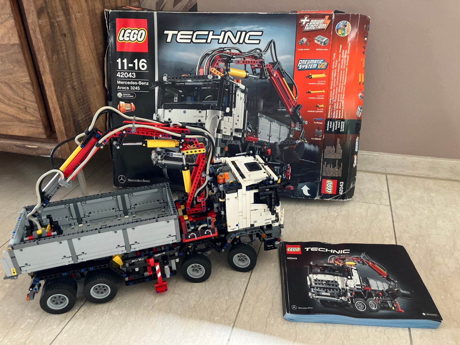 Lego Technic 42043 Mercedes-Benz Arocs 3245, Ophalen, Zo goed als nieuw